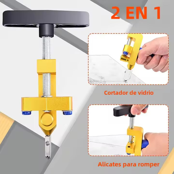 Cortador de Vidrio/Ceramica y Baldosas 2 en 1