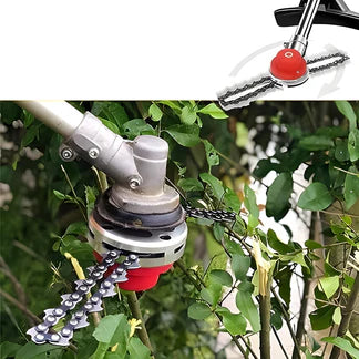 Cabezal de corte con cadena – Potente accesorio universal para desmalezadoras