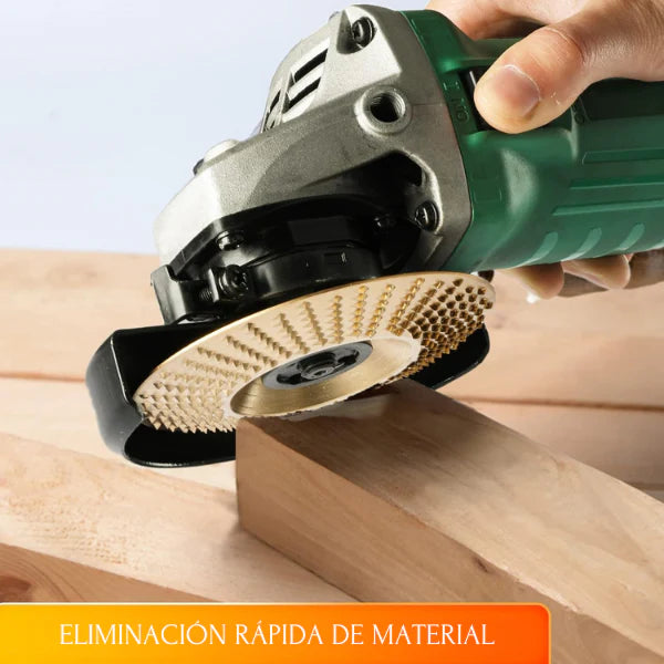 Discos para Tallar/Pulir Madera X3+ Brocas Giratorias Hss de regalo 🎁