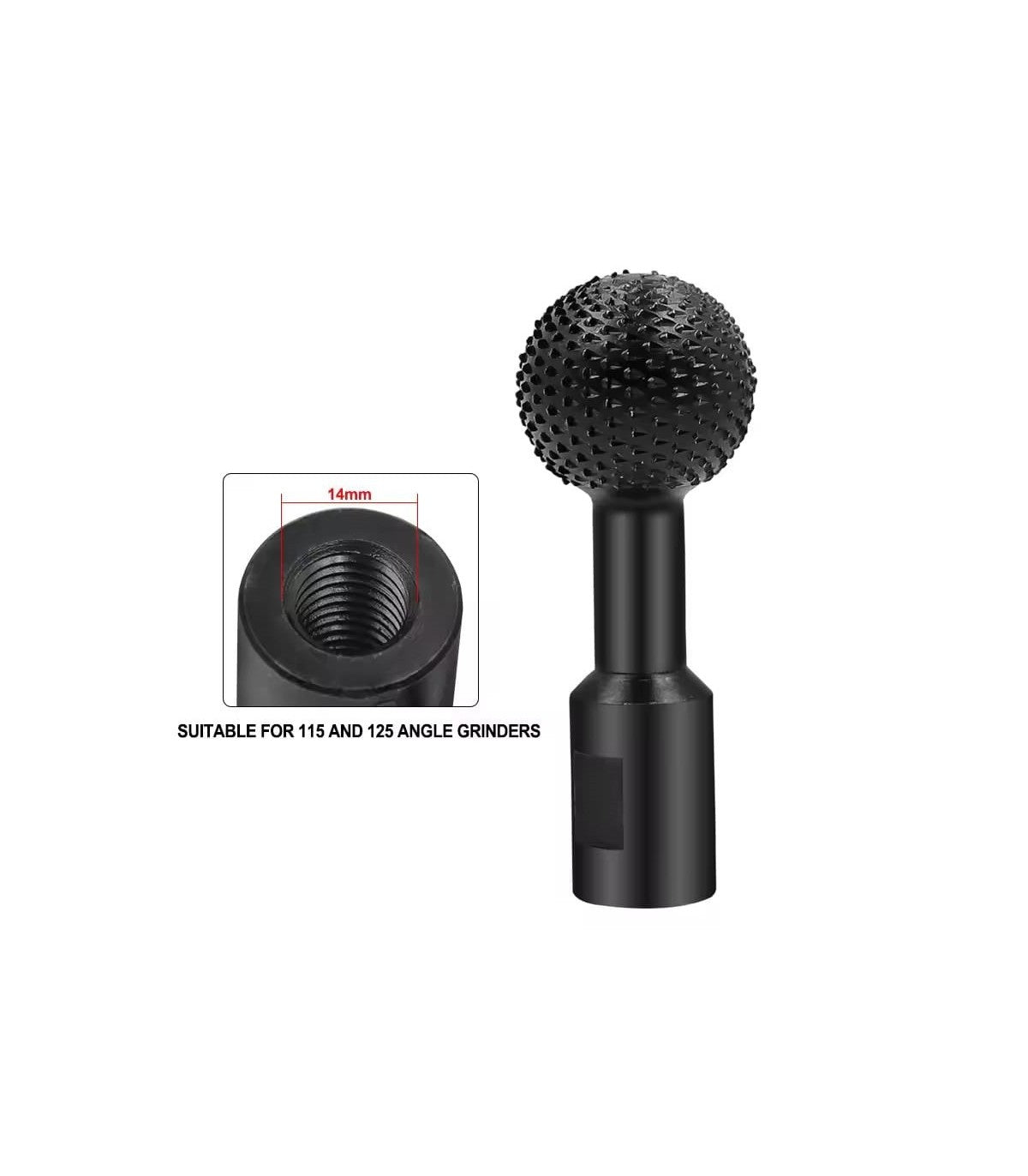 BROCA ESCOFINA PARA AMOLADORA M14