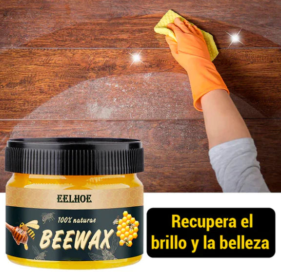 Restaurador de Madera y Cuero - Beewax Pro + Envío Gratis 🎁