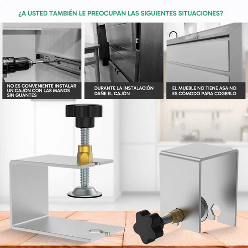 Packs de Abrazaderas de Cajón u Gavetas