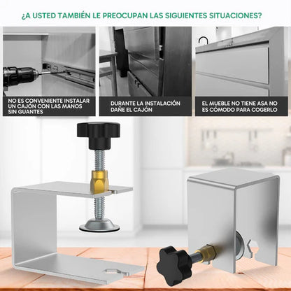 Packs de Abrazaderas de Cajón u Gavetas