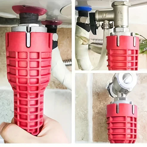 Llave Plomeria 8 en 1