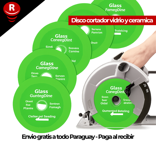 Disco de Corte Diamantado Para Vidrio/Ceramica