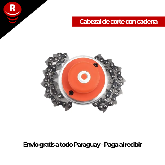 Cabezal de corte con cadena – Potente accesorio universal para desmalezadoras
