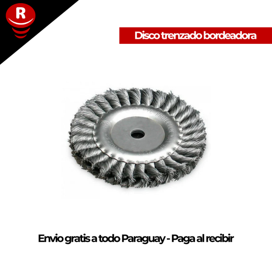 Disco de Acero Trenzado Para Bordeadora