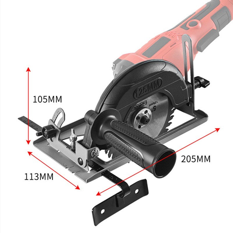 ADAPTADOR PARA AMOLADORA A SIERRA CIRCULAR CON CORTE 45°