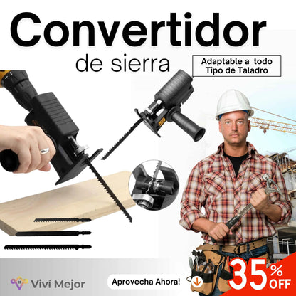 Convertidor de Taladro a Sierra / Calidad Industrial